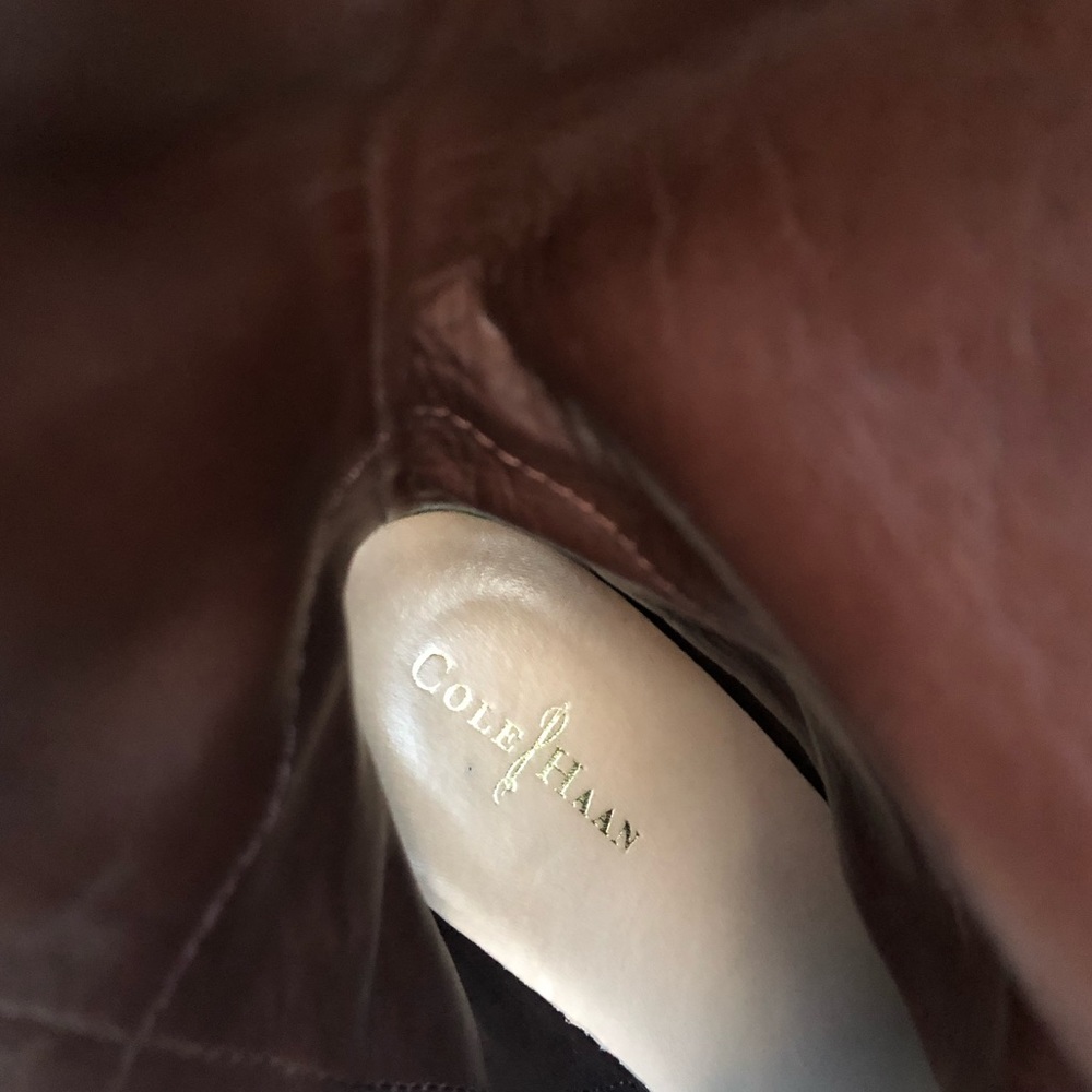 COLE HAAN Air Cara knee-high boot, chestnut color - Picture 8 of 8